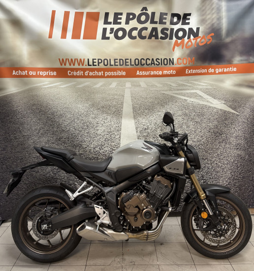 Honda CB 650R Grise - LOUVECIENNES
