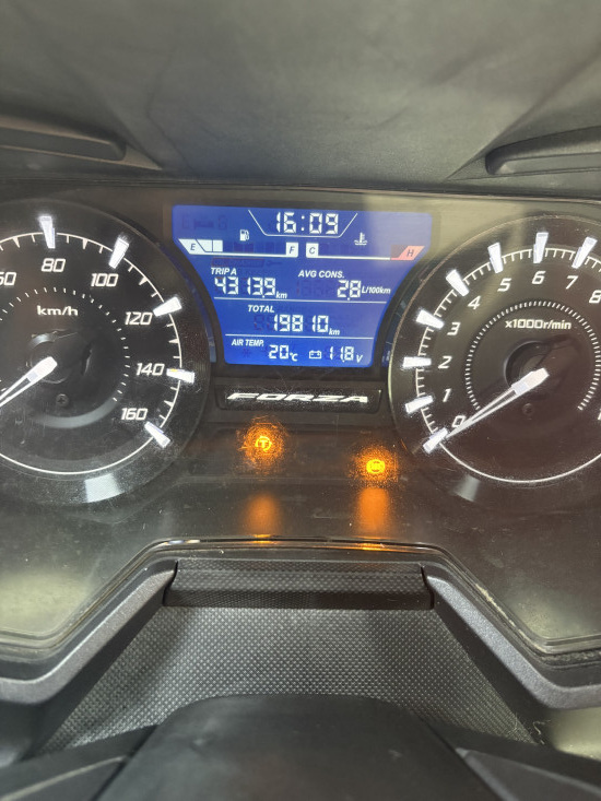 HONDA FORZA 125 GRIS MAT - LOUVECIENNES