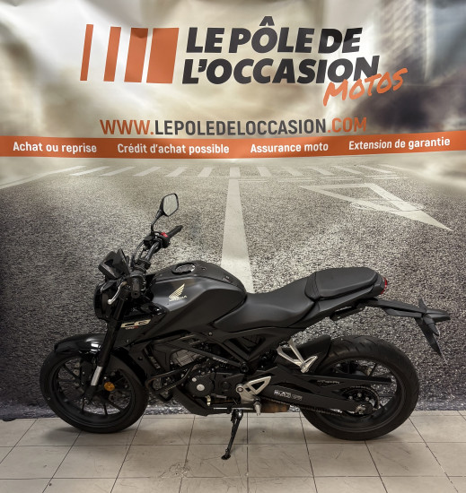 Honda CB 125R Noire - LOUVECIENNES