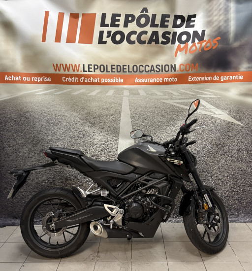 Honda CB 125R Noire - LOUVECIENNES